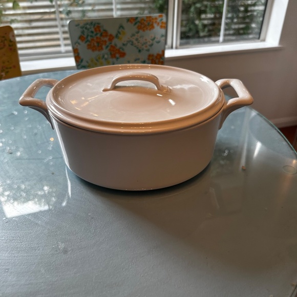 Revol Porcelain White Casserole With A Lid Made in France - Picture 3 of 8